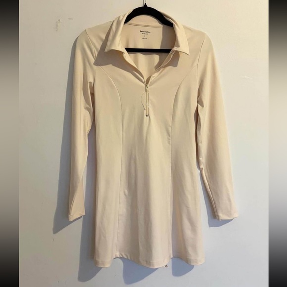 Reformation Desirae Eco Stretch dress. Nwot. - Picture 6 of 6